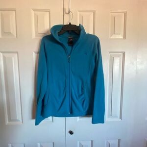 The North Face Teal Fleece Jacket